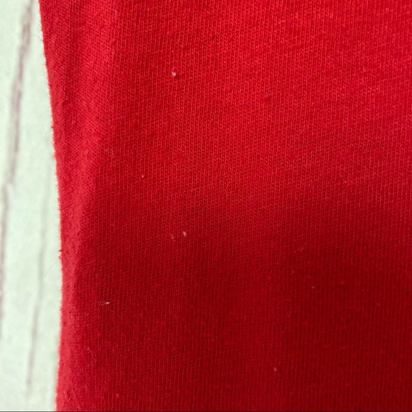 Hollister Juniors S Small T-Shirt Short Sleeve Tee Red Logo Graphic - Picture 3 of 8